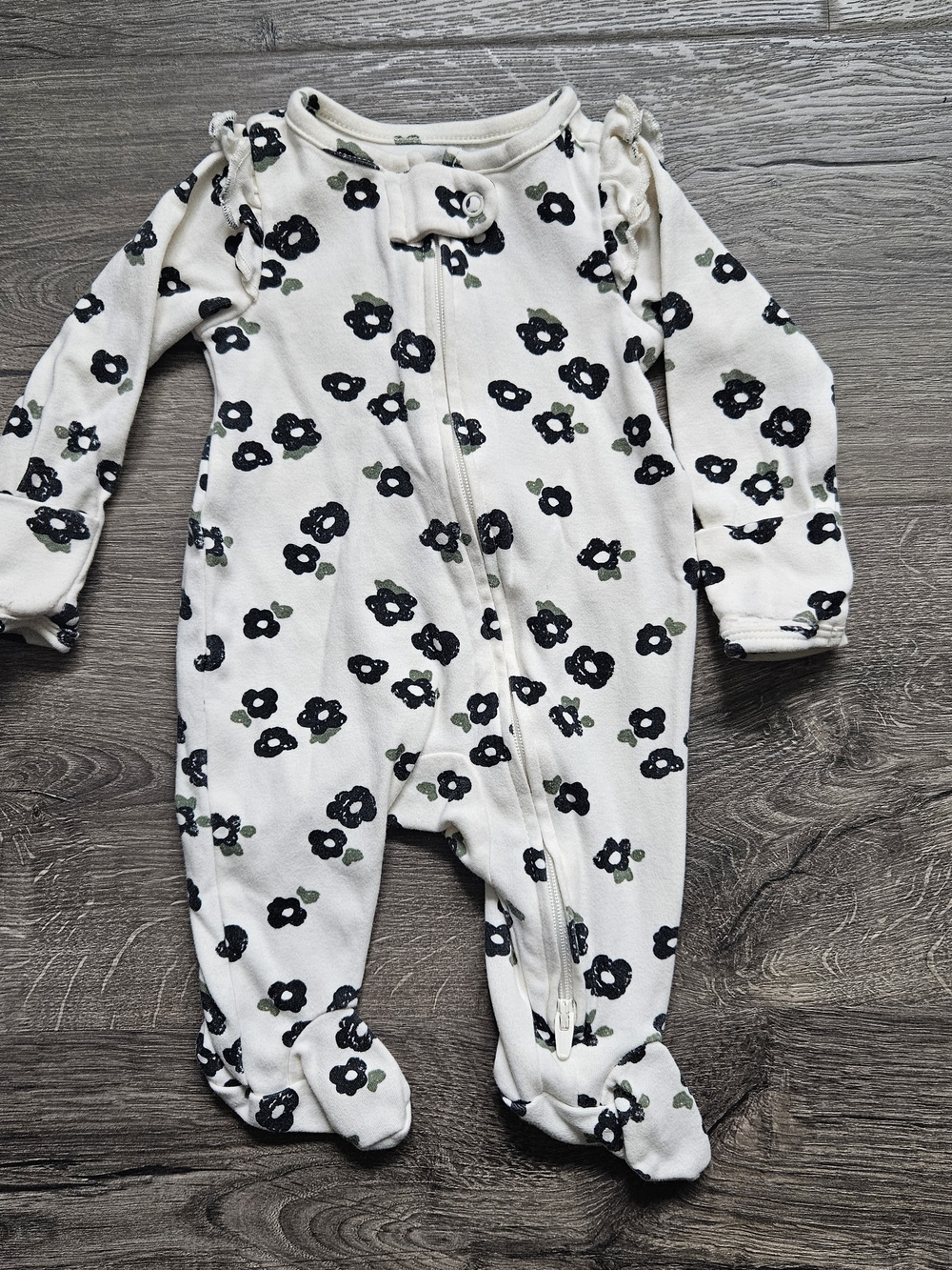 Set Of 3 - One-Piece - Baby Girl